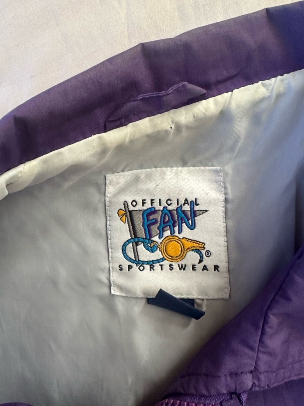 VINTAGE 90s Colorado Rockies Windbreaker - Unisex Size M - Picture 12 of 14